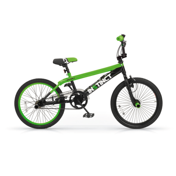 BMX INSTINCT 20' Freestyle met Oryg Gyro Rotor en gekleurde velgen BMX INSTINCT 20' Freestyle met Oryg Gyro Rotor en gekleurde velgen